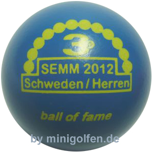 3D BoF SEMM 2012 Schweden/ Herren
