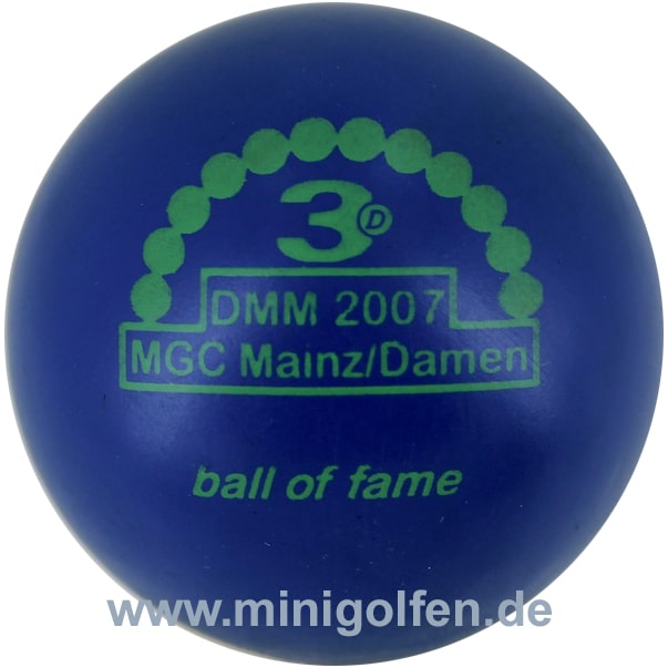 3D BoF DMM 2007 MGC Mainz / Damen