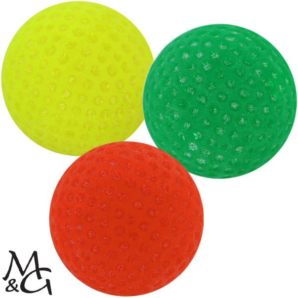 Leuchtball für Schwarzlicht Minigolf genoppt