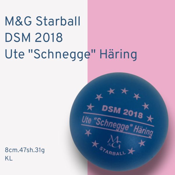 M&G Starball DSM 2018 Ute „Schnegge“ Häring