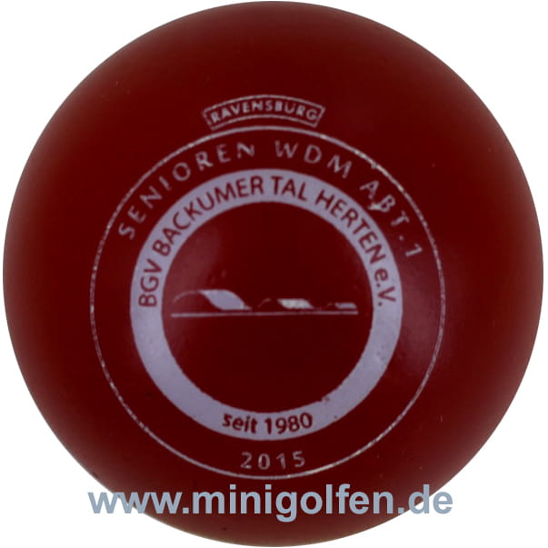 Ravensburg Senioren WDM Herten 2015