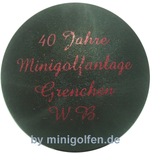 40 Jahre Minigolfanlage Grenchen W.B.