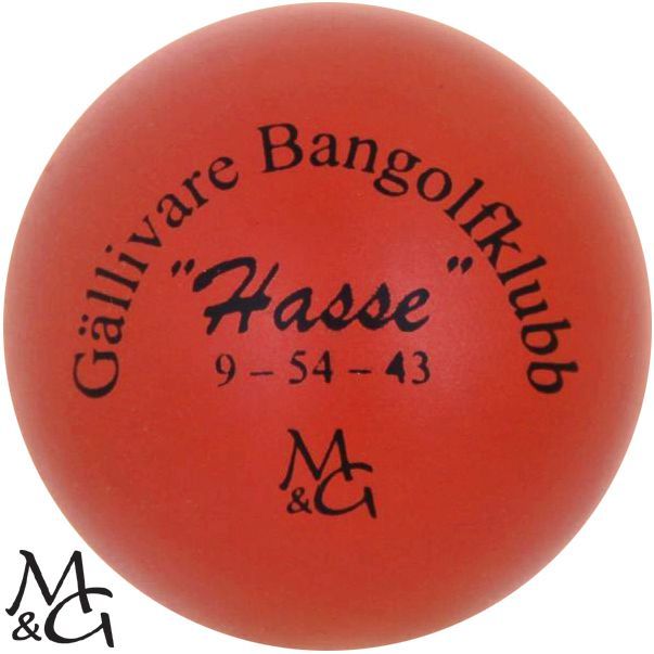 M&G Gällivare BGK "Hasse"