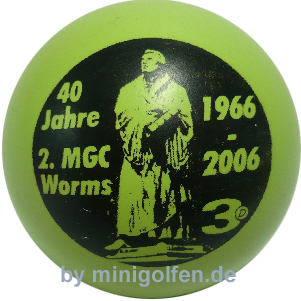 3D 40 Jahre 2 MGC Worms