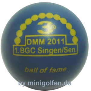 3D BoF DMM 2011 1. BGC Singen / Senioren