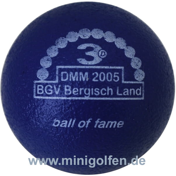3D BoF DMM 2005 BGV Bergisch Land