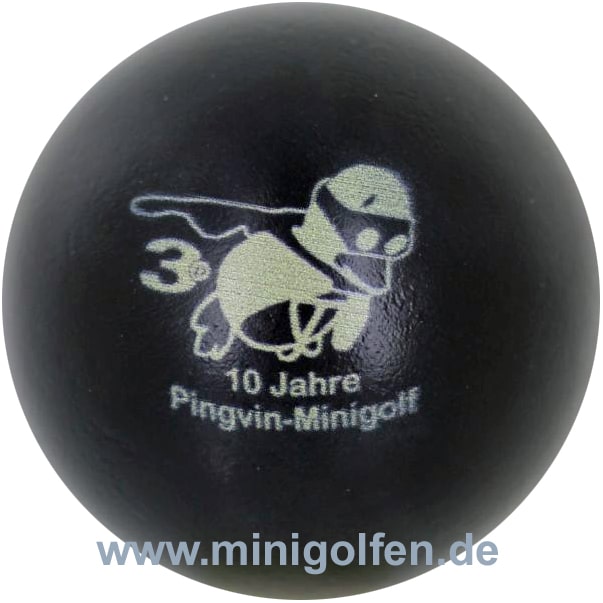 3D Pingvin 10 Jahre Pingvin Minigolf