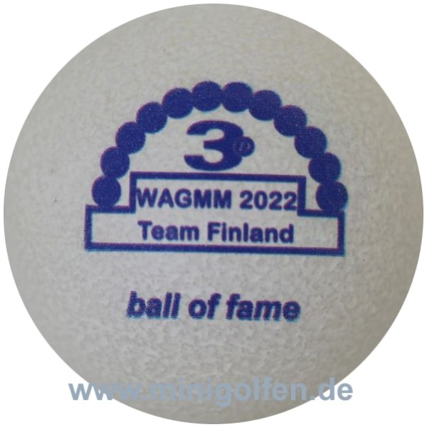 3D BoF WAGMM 2022 Team Finland
