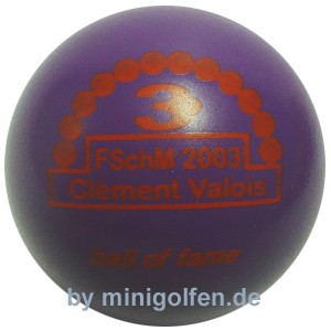 3D BoF FSchM 2003 Clèment Valois