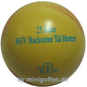 Reisinger 25 Jahre BGV Backumer Tal/ Herten