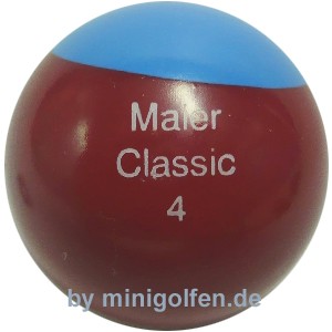 maier Classic 4 - Minigolfball für hohe Ansprüche