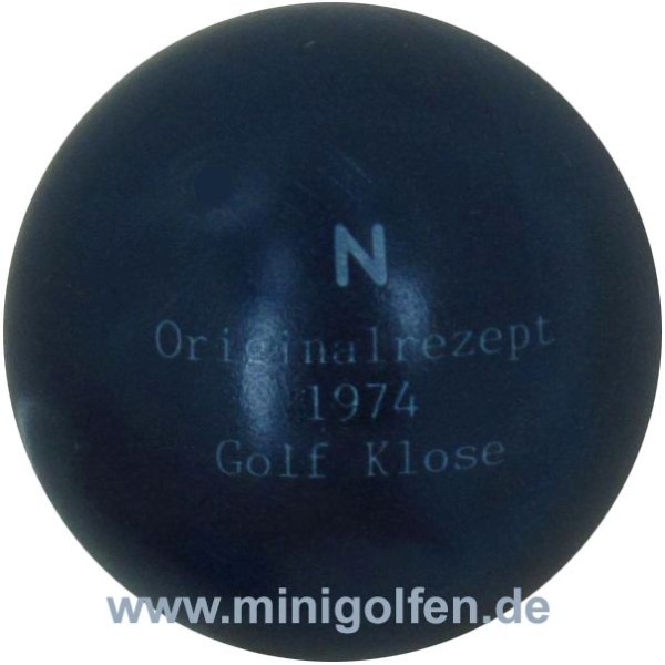 Klose- Golf "N" Originalrezept
