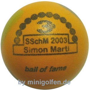 3D BoF SSchM 2003 Simon Marti