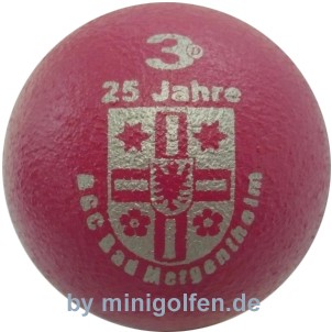 3D 25 Jahre BGC Bad Mergentheim