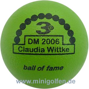 3D BoF DM 2006 Claudia Wittke