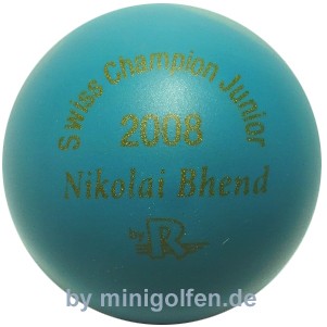 Reisinger Swiss Champ. 2008 Nicolai Bhend