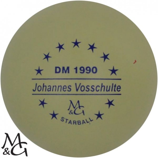 M&G Starball DM 1990 Johannes Vosschulte