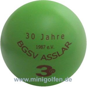3D 30 Jahre BGSV Asslar