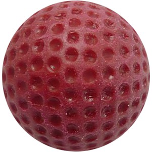 Minigolfball Standartball genoppt - Anlagenball