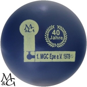 M&G 40 Jahre 1. MGC Epe 1978