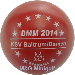 M&G Starball DMM 2014 KSV Baltrum/ Damen