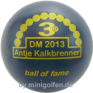 3D BoF DM 2013 Antje Kalkbrenner